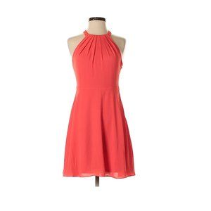 COPY - Orange Express Halter Dress